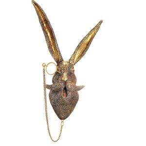 Faux Animal Head Wall Decor